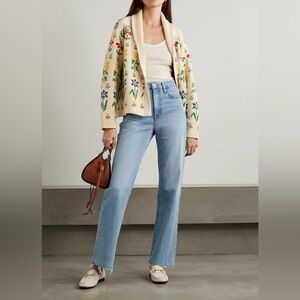 Frame Le Jane Ankle Jeans Fray Hem